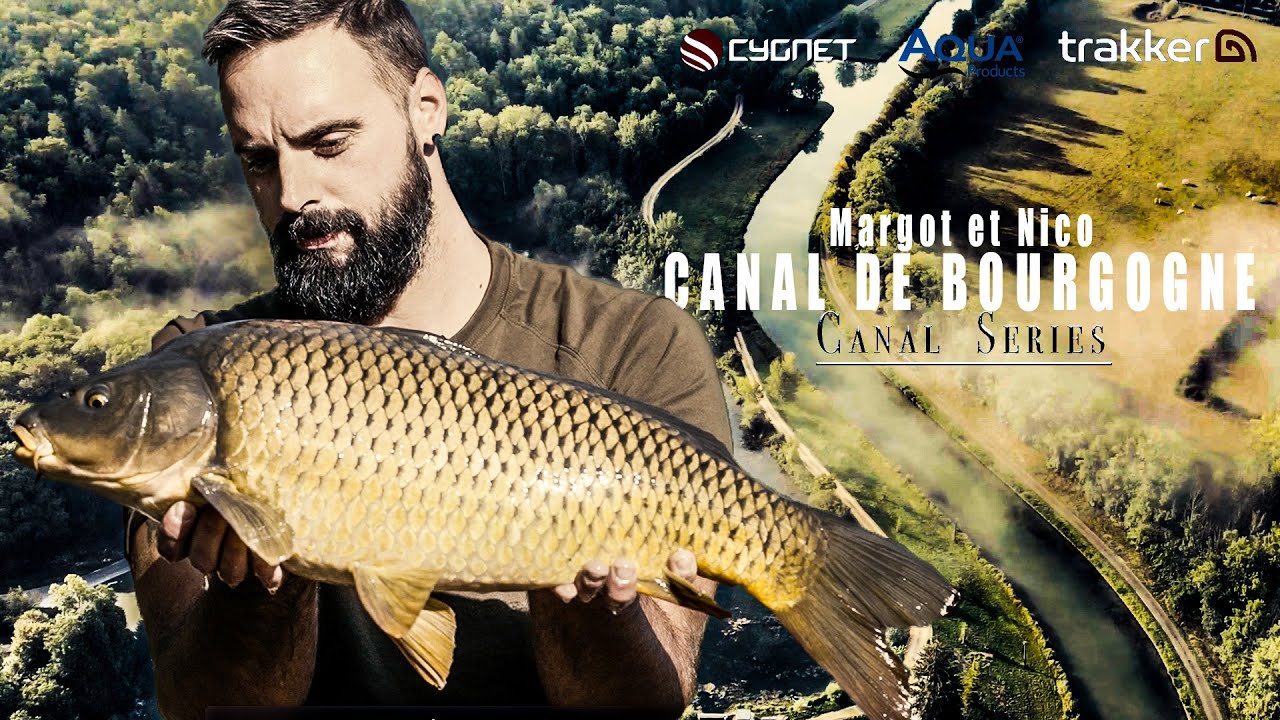 Margot & Nico : Pêche de la carpe en Canal de Bourgogne