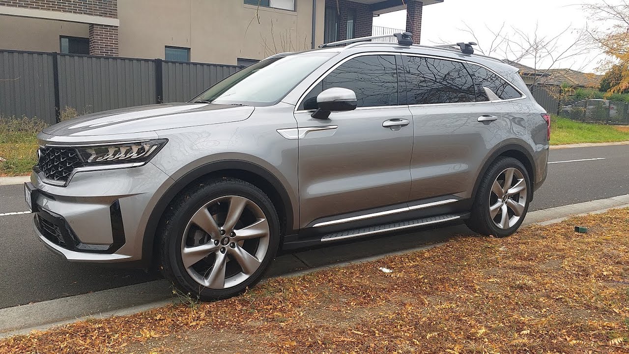 Kia Sorento 2021- 2022 MQ4 Side Steps Running Board Installation