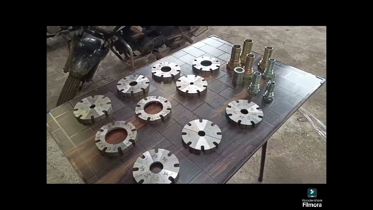 Hydraulic Nut Crimping Machine 3HP - Hydraulic Solutions, Jamshedpur 