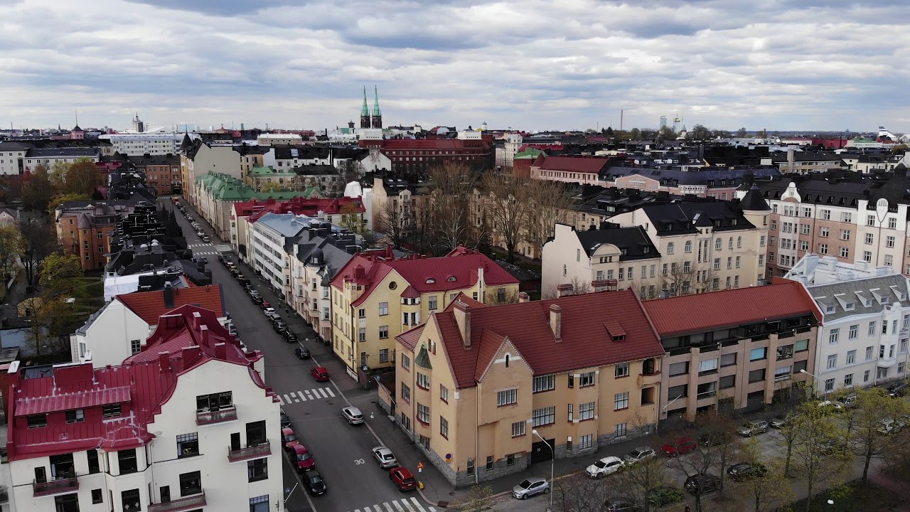 My first Mavic Air flight over Helsinki
