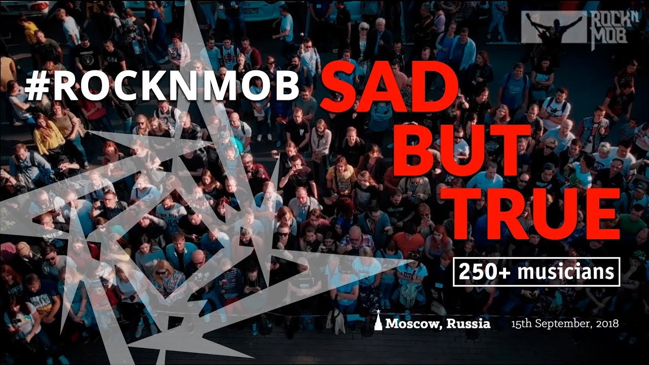 Metallica - Sad But True (Rocknmob Moscow #7)