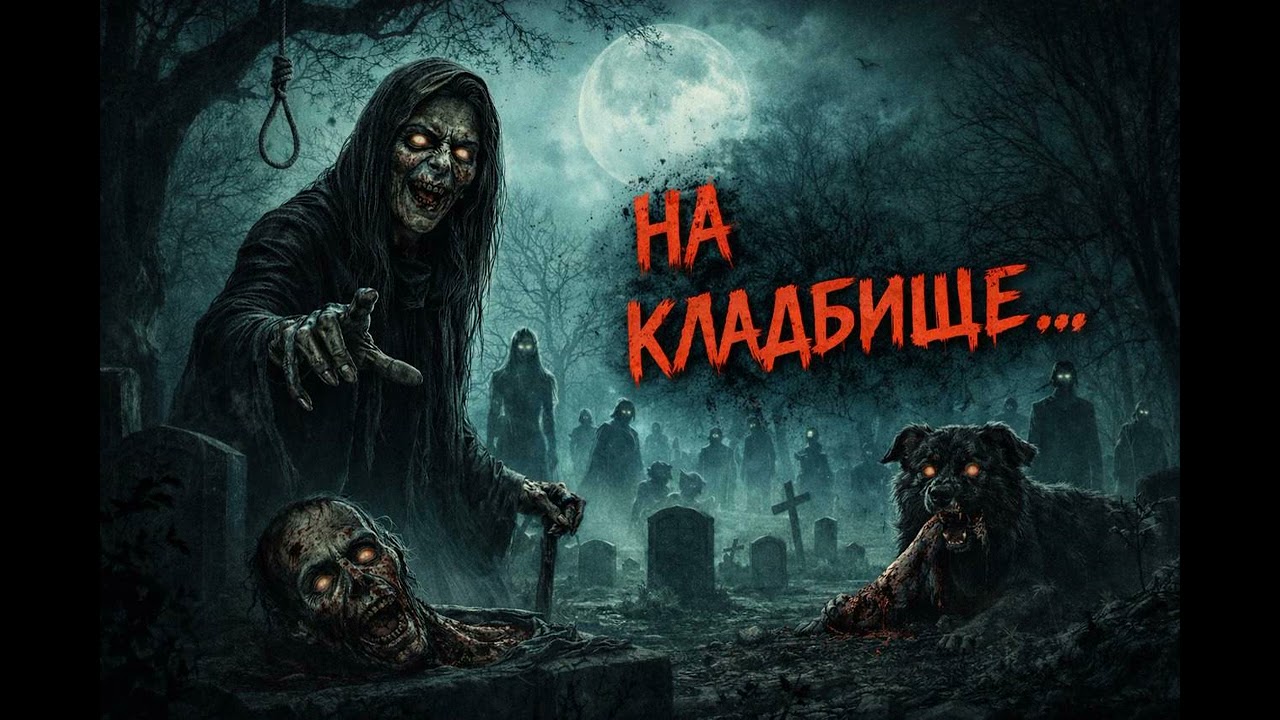 На кладбище.. (Horror Punk с элементами черного юмора.)