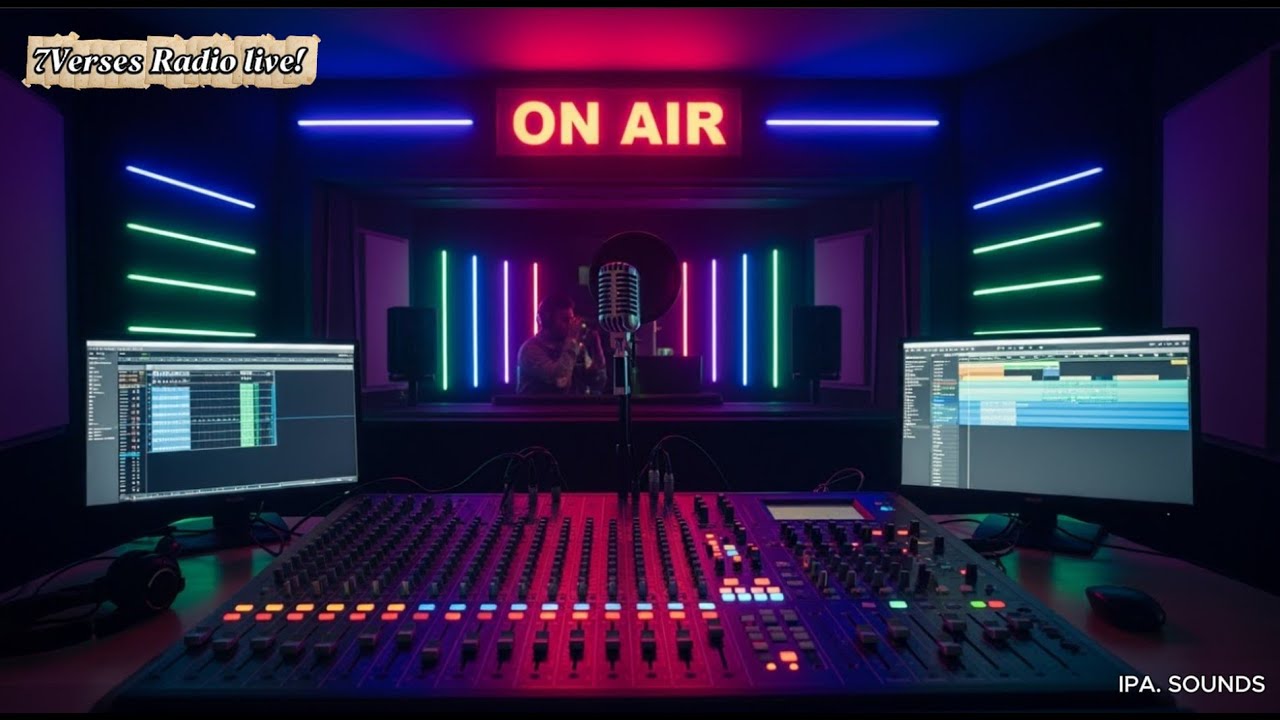 7VERSES RADIO LIVE!  music with a mission.”