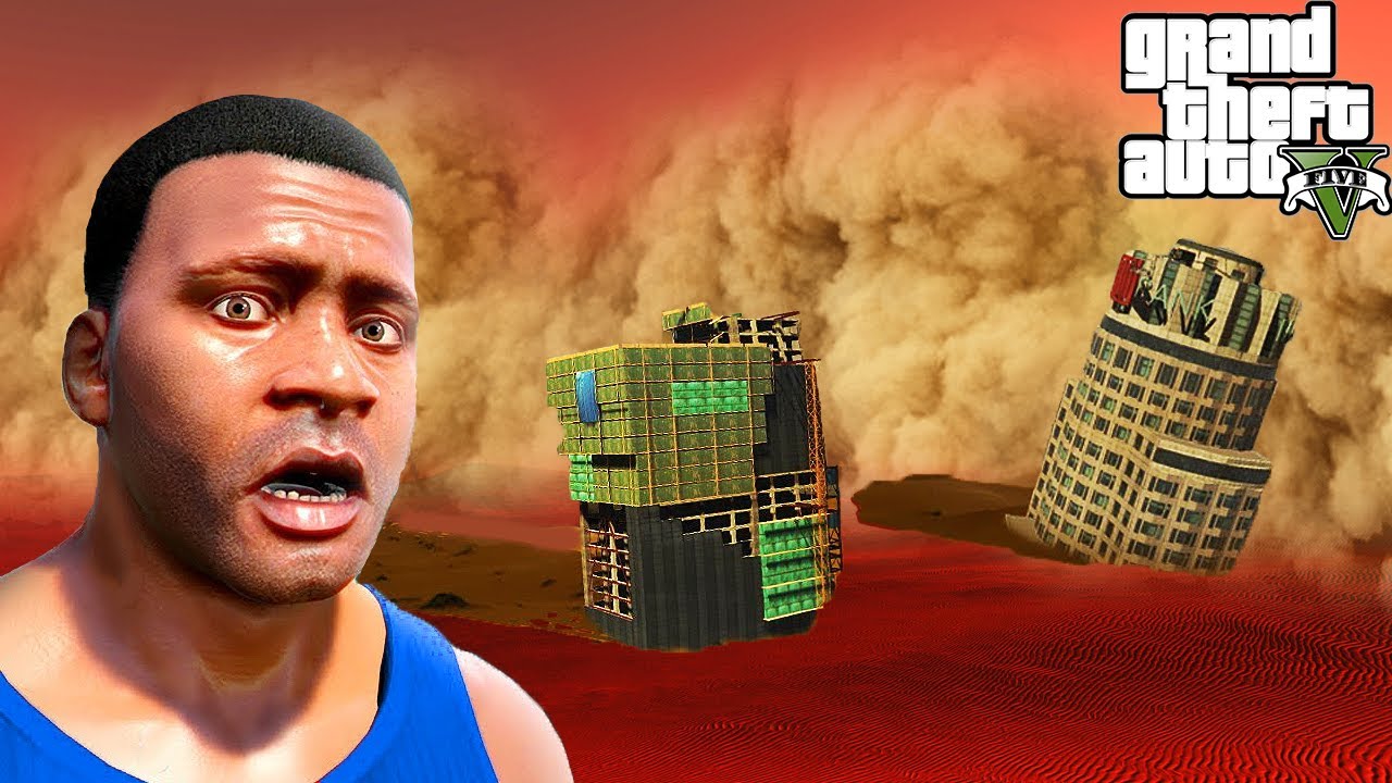 TÚLÉLEM A Legnagyobb HOMOKVIHART A GTA 5 -ben?