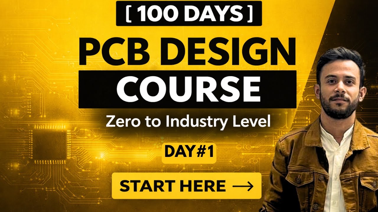 100 Days PCB Design Course | What is PCB? Types, construction, tools Explained | Altium