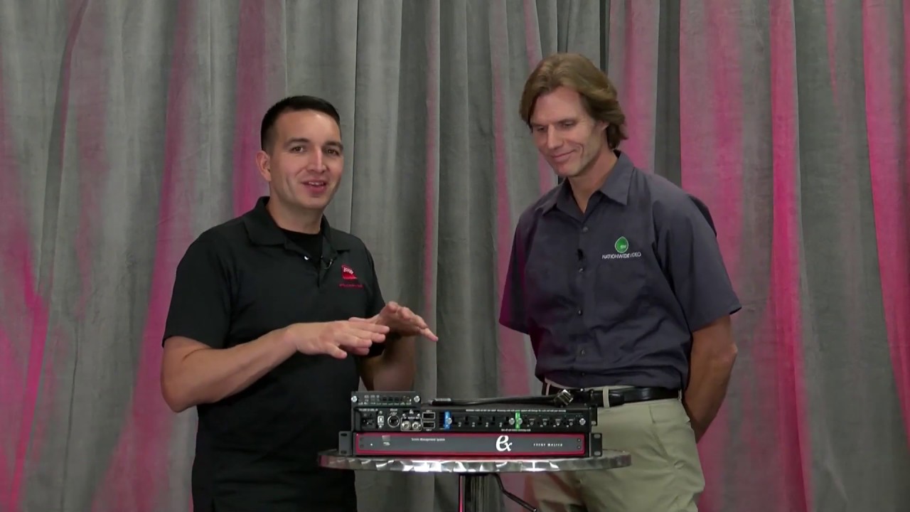 NATIONWIDE video and Barco talk about the EX!!!