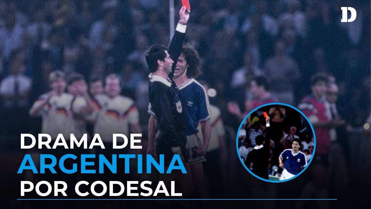 Edgardo Codesal relata drama de Maradona y la pol&eacute;mica final de Italia 90 | El Diario