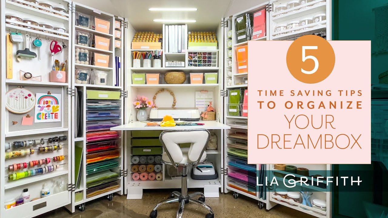 MORE Time Crafting, LESS Time Stressing! 5 Time Saving Tips to Organize Your DreamBox 😍