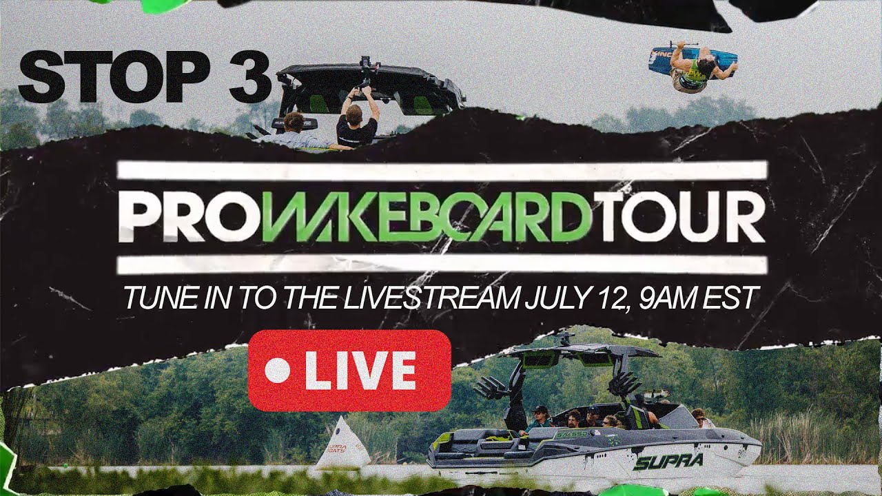 Pro Wakeboard Tour 2025 - Stop 3, Groveland, Florida | Full Live Stream
