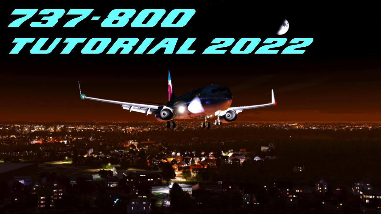 X PLANE 11 | Ultra Settings | From Cold & Dark to Landing | X ENVIRO | ZIBOMOD 737-800X