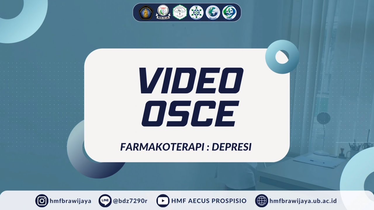 Video Tutorial OSCE Farmakoterapi : Depresi