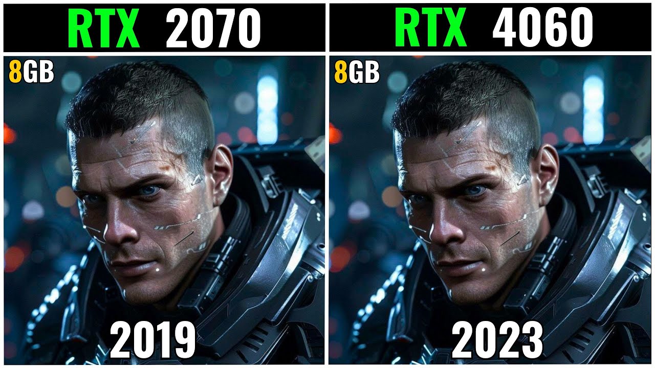 RTX 2070 Vs RTX 4060 -  TEST IN 19 GAMES 1080P - 2K - 4K
