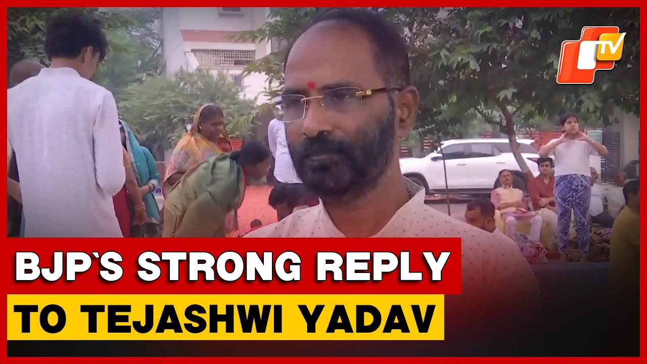 BJP&rsquo;s Sanjay Mayukh Slams Tejashwi Over Waqf Bill Remark
