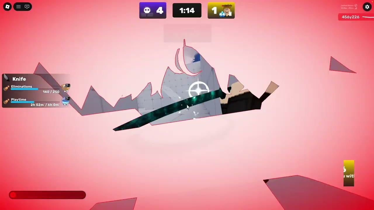 knife gameplay!