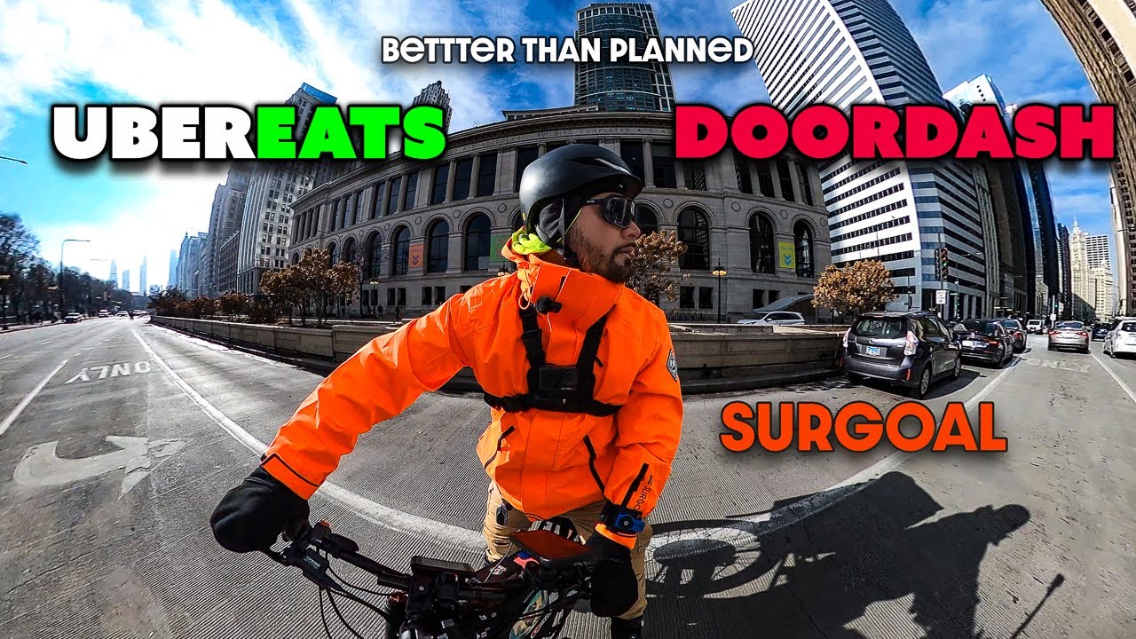 I Went Out With a $50 Goal… Ended the Day at $63 (Winter Uber Eats Ride)