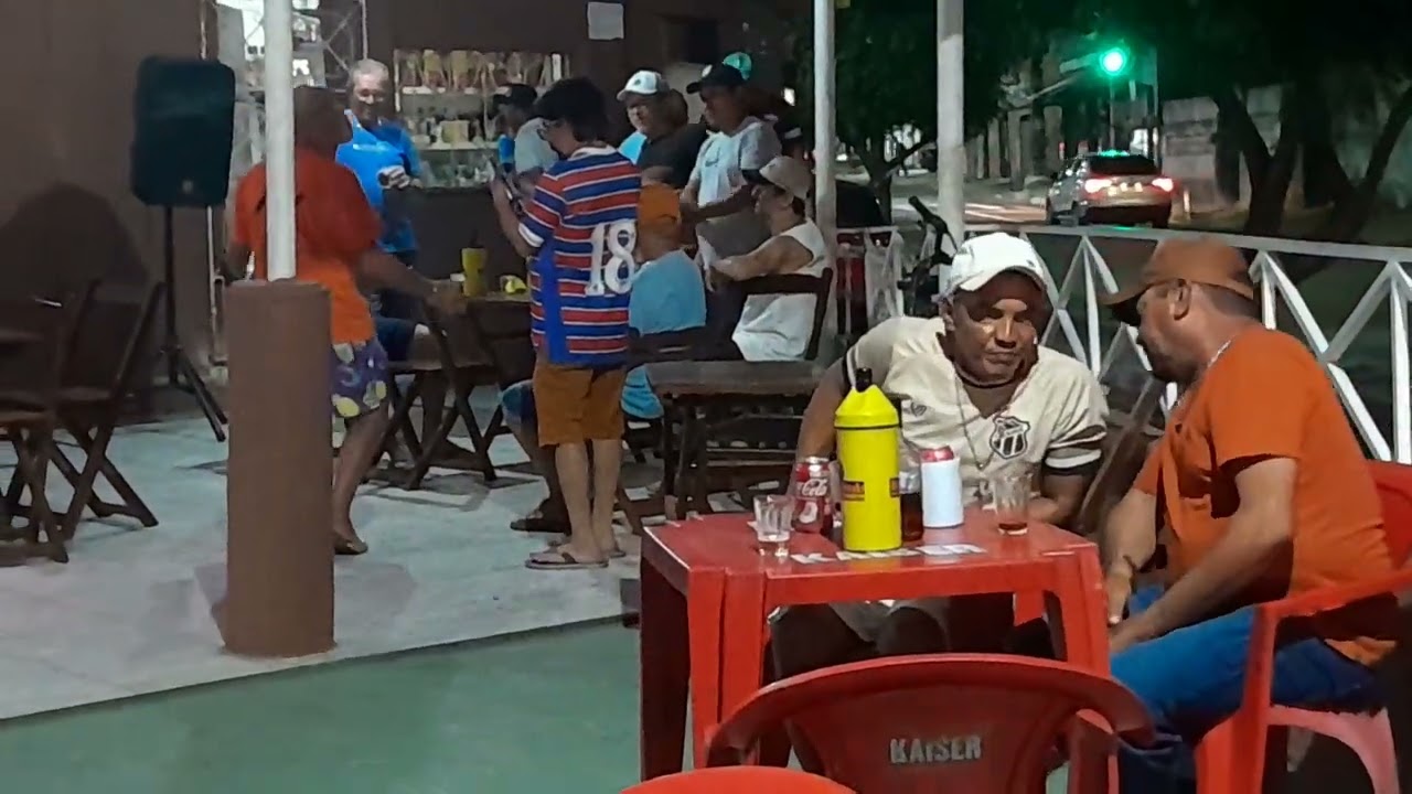 Bar do locutor ao vivo 