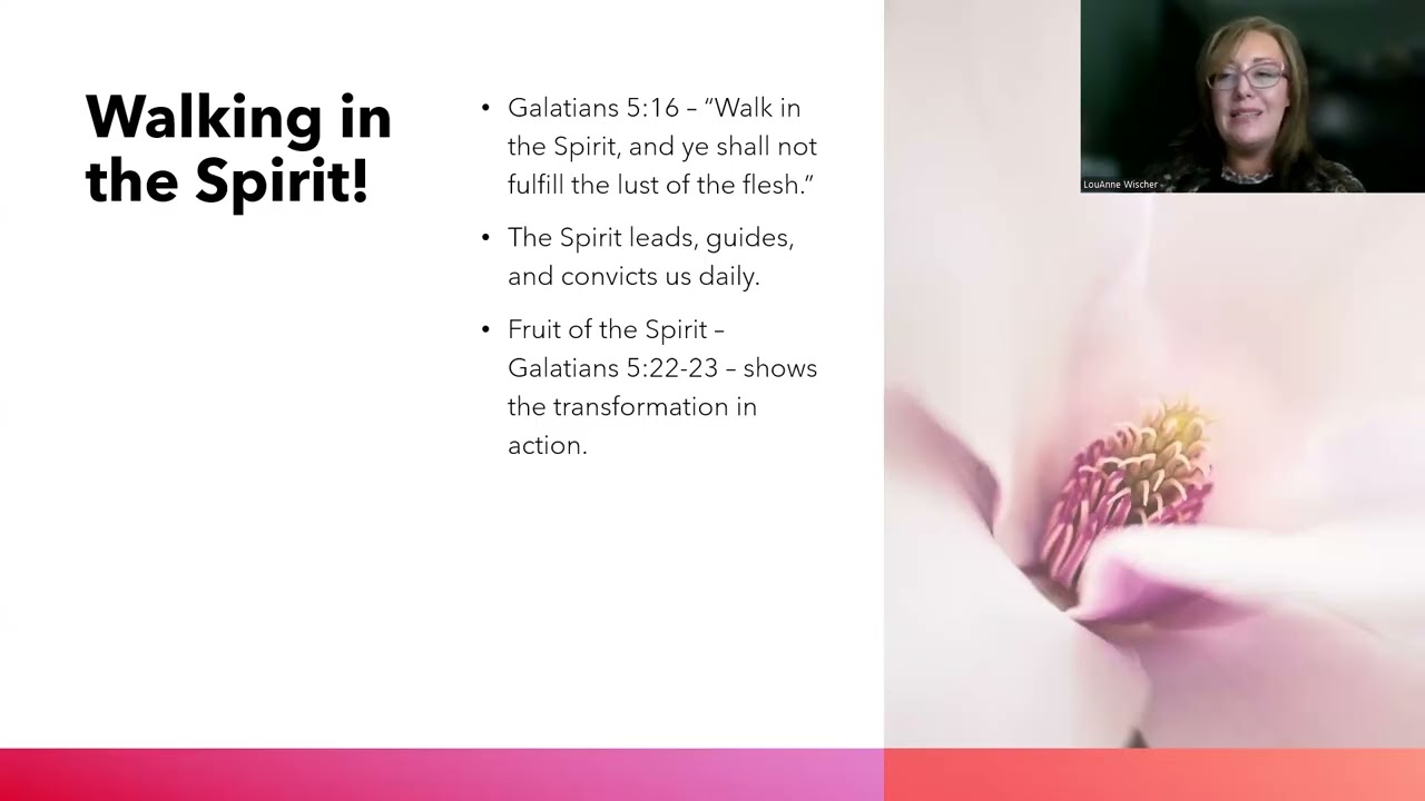 Lesson 2:  Living Beyond Belief - Walking In The Spirit