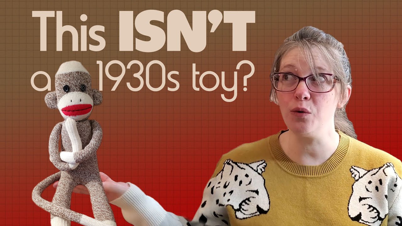It's National Sock Monkey Day! I'm sewing one and learning about their history!