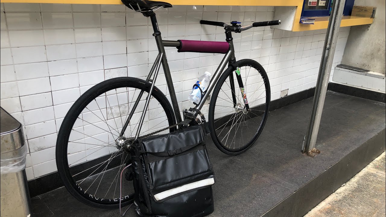 FIXED GEAR #8 FOOD DELIVERY AND BAG REVIEW (FOODPANDA) BGC TRIP