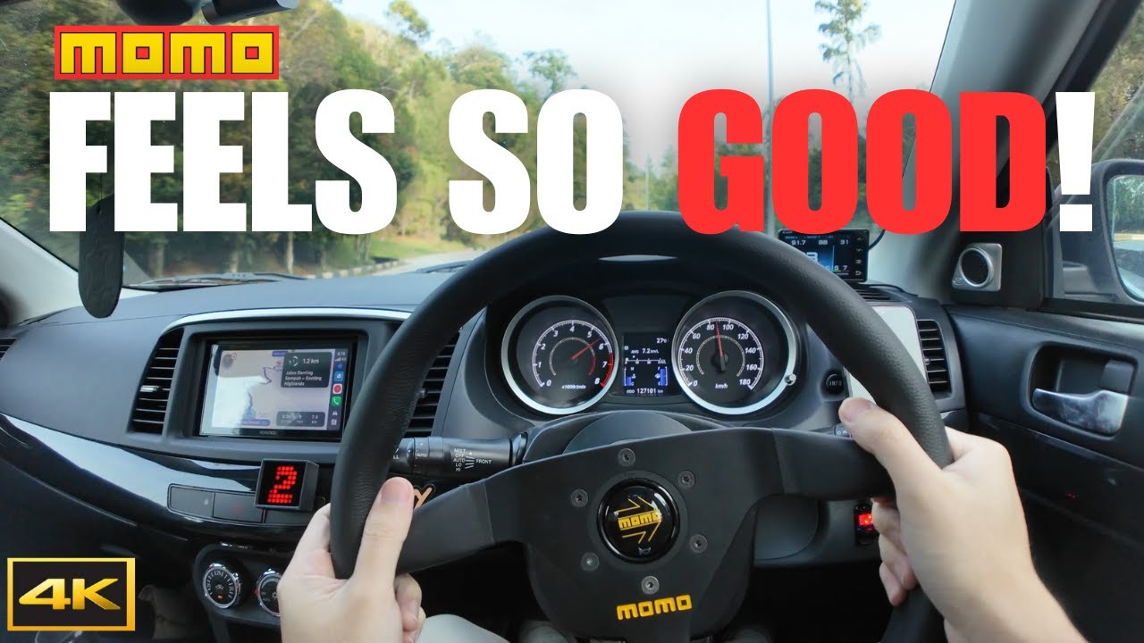 Smooth Sunday Morning Run to Genting | MOMO Steering Wheel Feels So Good