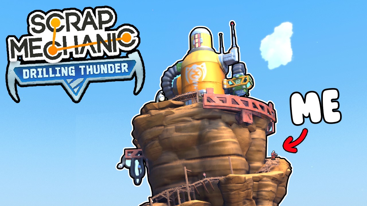 I Found the Second Grow Lab on a Mountain! (Scrap Mechanic Chapter 2)