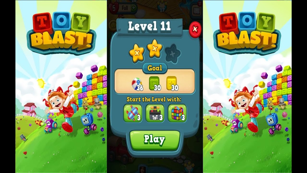 Toy Blast Level 11 HD 1080p