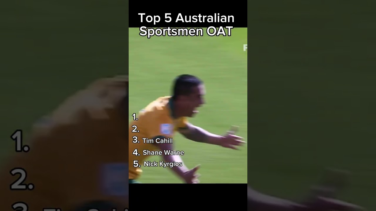 Top 5 Australian Sportsmen OAT#australia #sports #top5