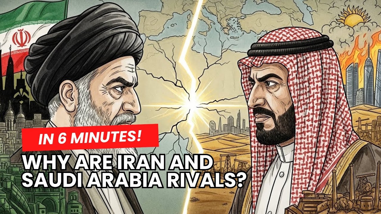 Why Iran and Saudi Arabia Are Rivals Explained in Minutes &ndash; History, Religion & Geopolitics