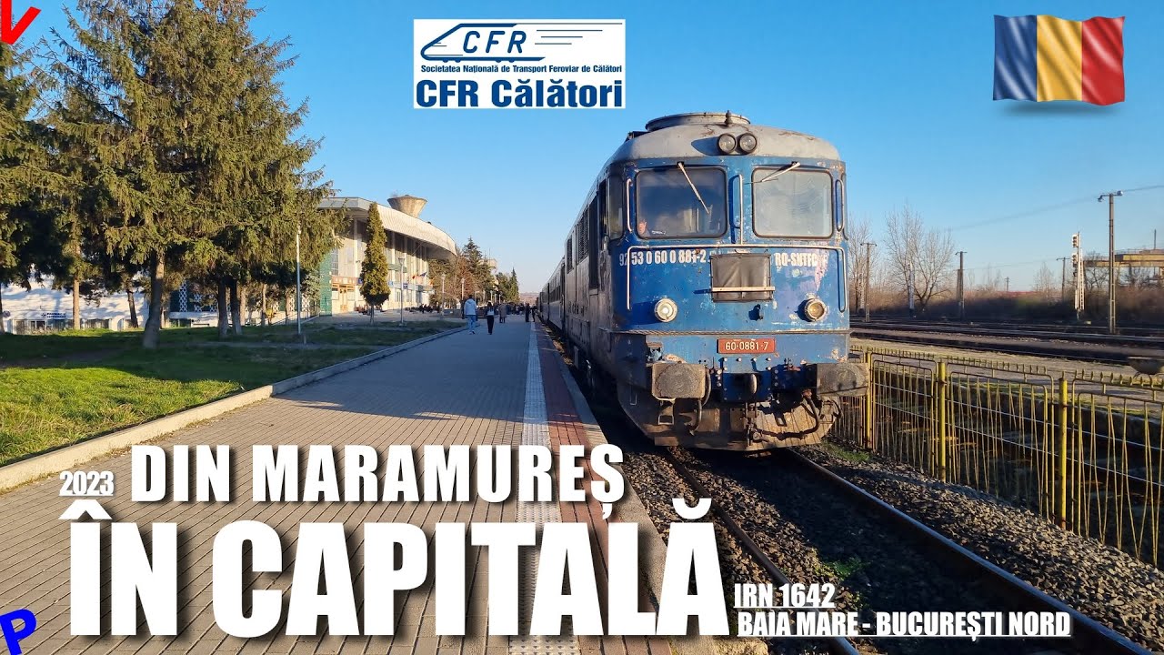 Baia Mare-Bucuresti Nord IRN 1642 | Drumul lung cu trenul spre capitala