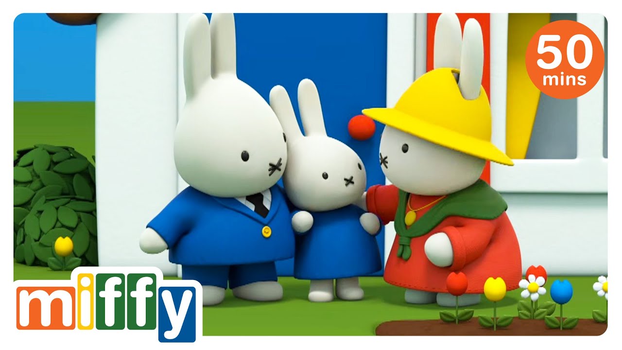 Miffy visits Gradma | Miffy | Cartoons for kids