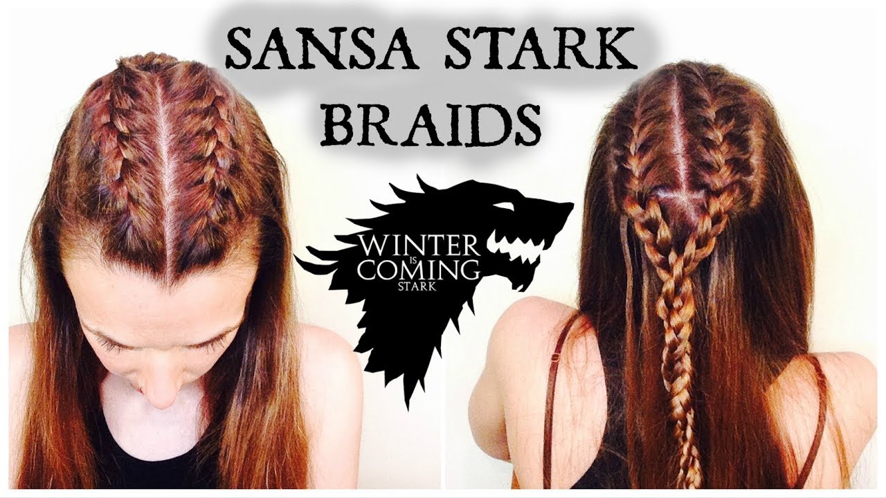 Trenzas de Sansa Stark / Trenes de Sansa Stark / Sansa Stark braids