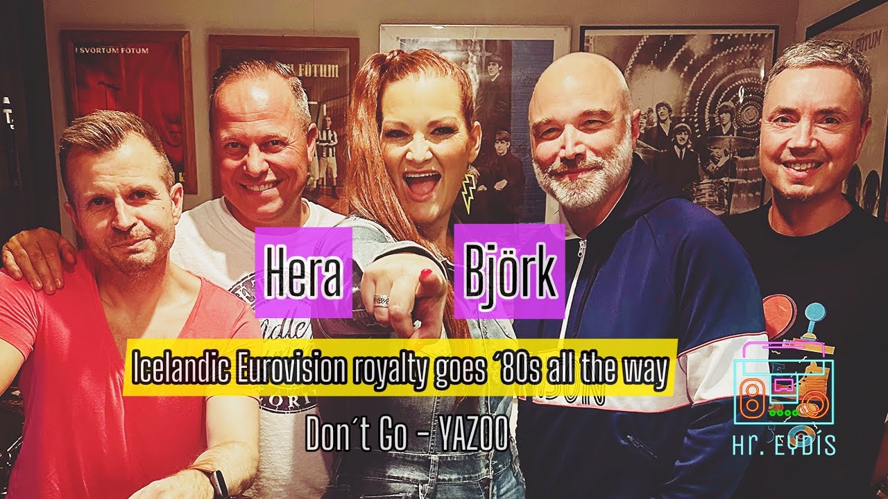 Don't Go (YAZOO) cover by Hr. Eyd&iacute;s (Mr. 80s) from Iceland.