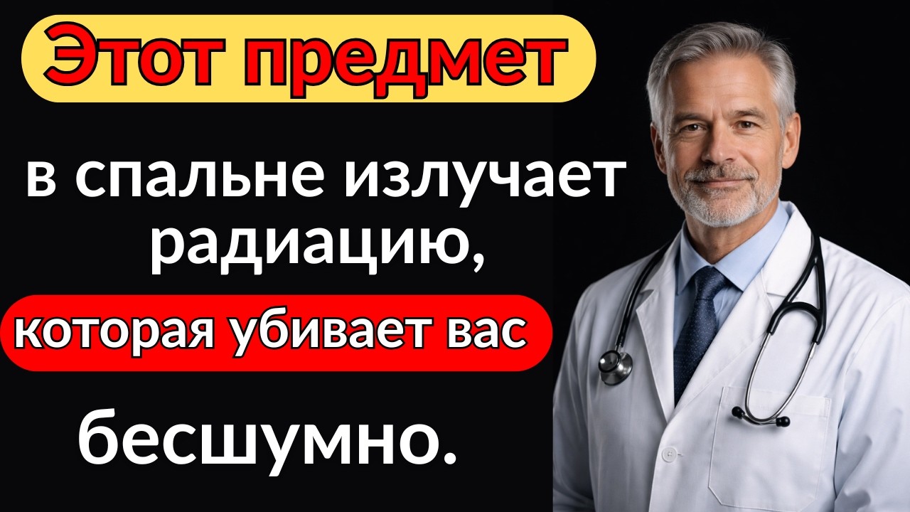 5 предметов в вашей спальне, которые излучают радиацию и влияют на ваше здоровье после 60 лет.