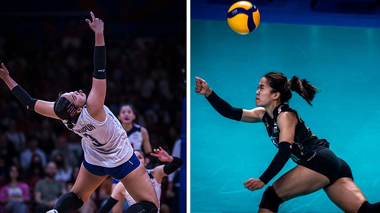 Absolutely Phenomenal Volleyball by Thailand | Long Rally | Best Digs | HD