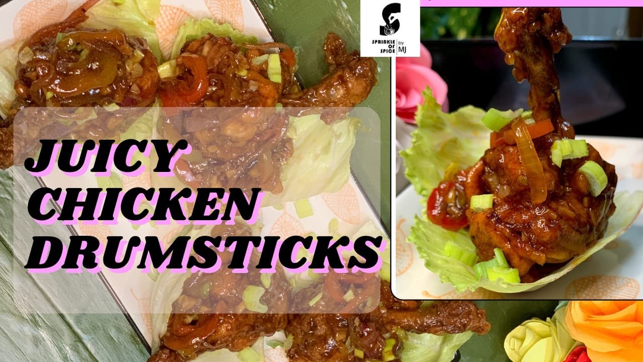 Juicy Chicken Drumsticks Recipe | Drums of Heaven Recipe | Quick and Easy Chicken Lollypop Recipe