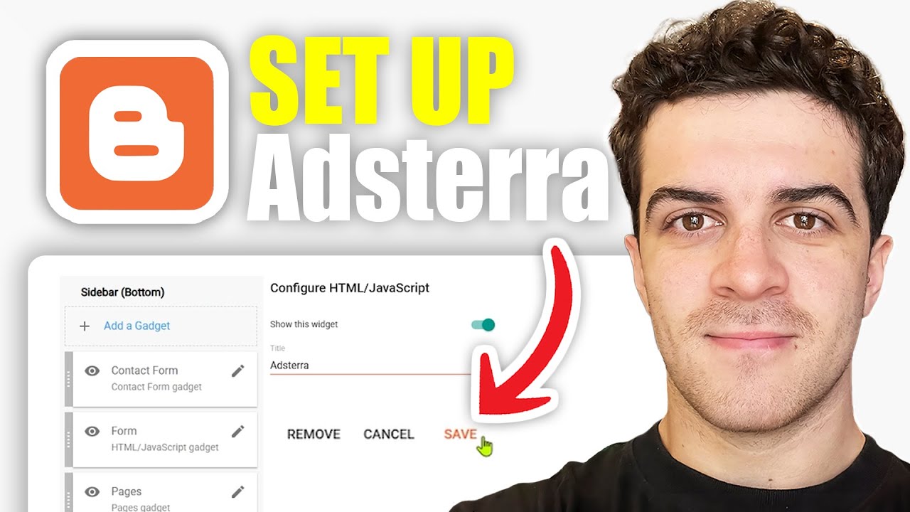 Как настроить рекламу Adsterra в Blogger