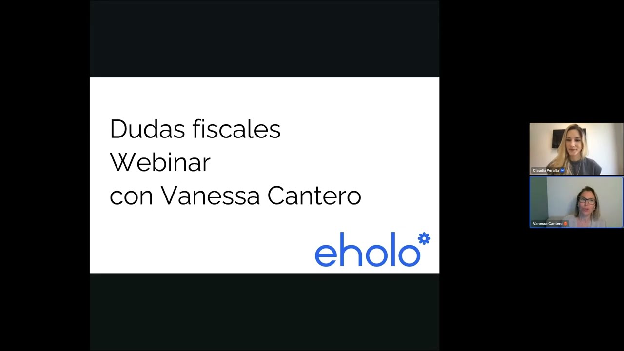 Fiscalidad para psicólogos: resuelve tus dudas con Eholo y Vanessa Cantero