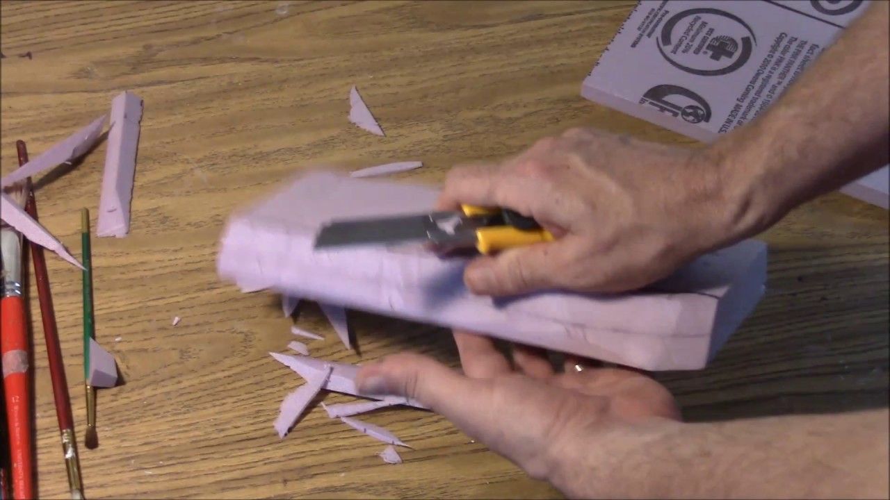 Dock Building Instructions: Part 2 - Cutting the Foam Base