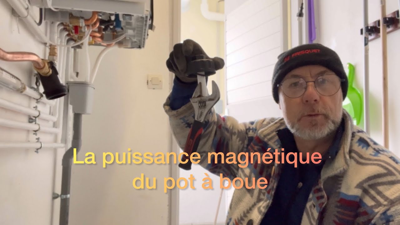 Installation pot à boue et système anti calcaire