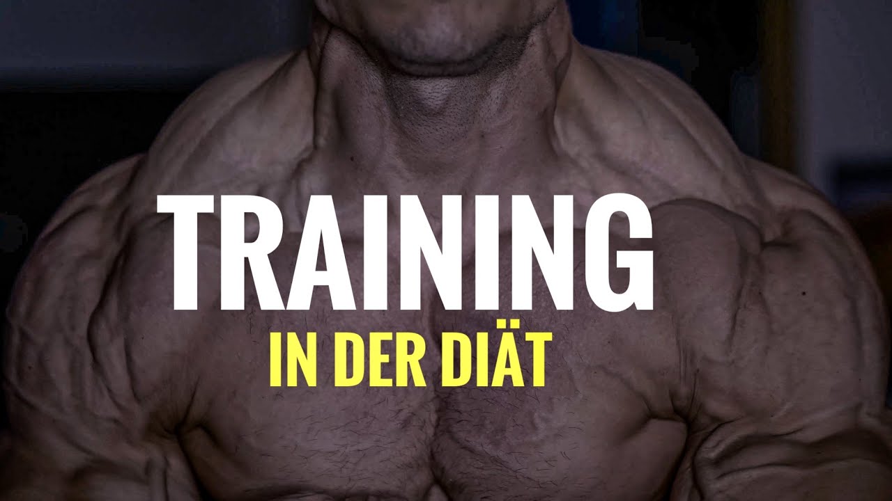 So MUSST DU in der DIÄT TRAINIEREN! (Muskelmasse erhalten)