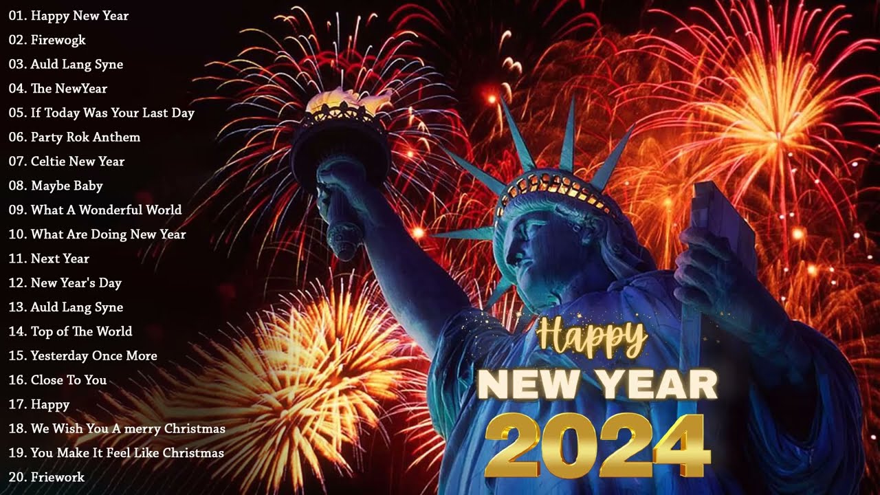 Happy New Year Songs 2024 🎉 Happy New Year Music 2024 🎉 Top Happy New Year Songs 2024