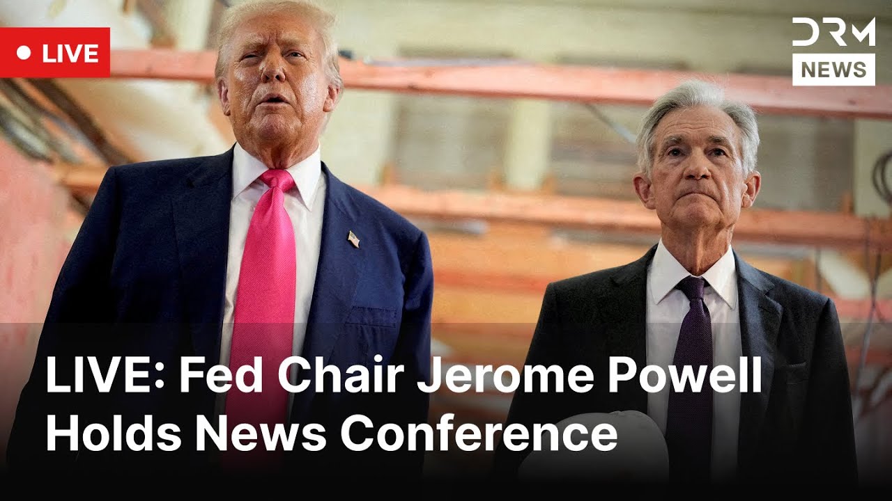LIVE: Fed Chair Powell Addresses Media Following Interest Rate Decision | DRM News | AF1F