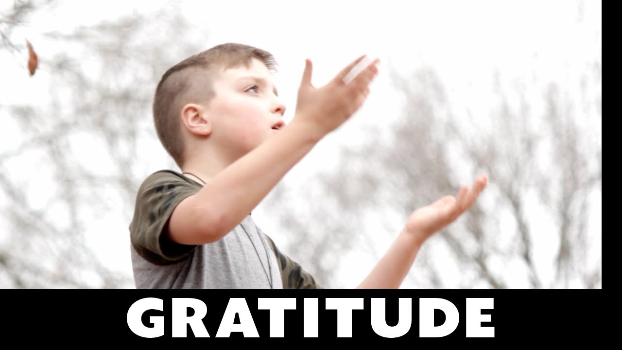 GRATITUDE (Christian Music Video) 9 year old boy soprano