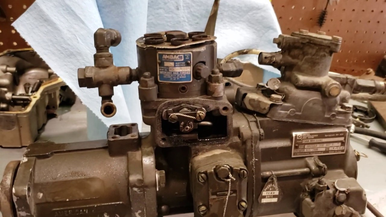 My last multifuel injection pump video series. ( 1 of 3)