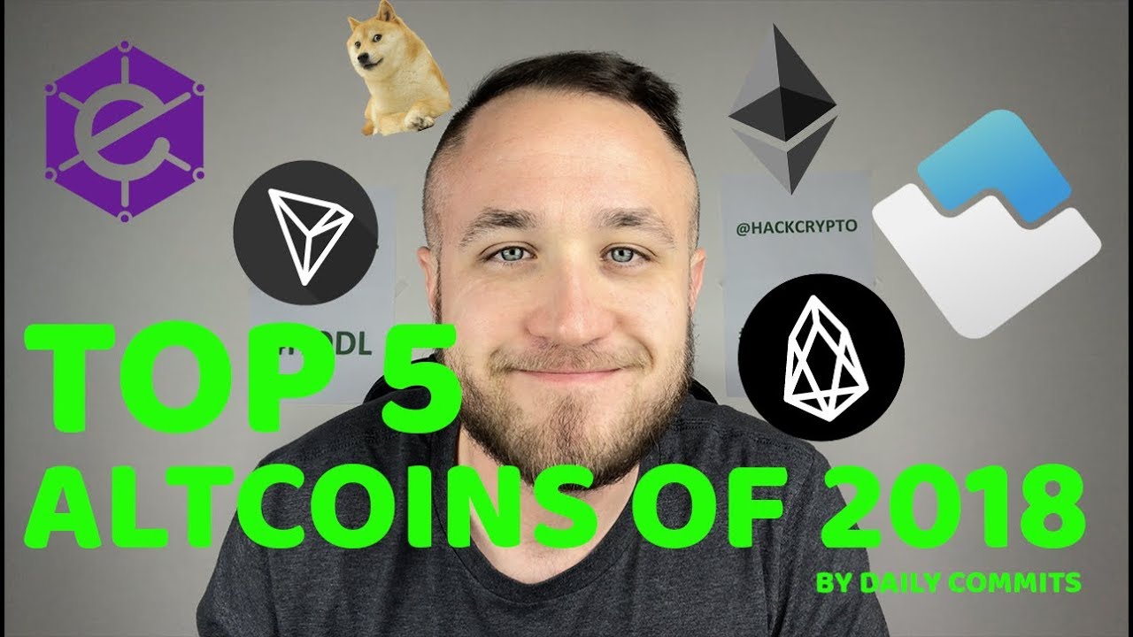 THE TOP 5 ALTCOINS OF 2018 BY DAILY DEVELOPER COMMITS😱