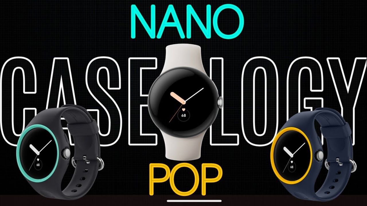 Caseology 'Nano Pop' Watch Case & Strap for the Google Pixel Watch