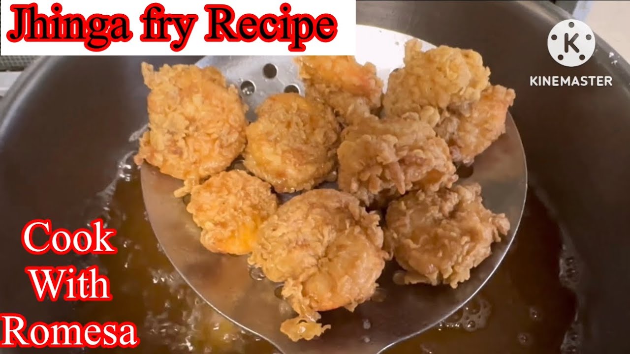 | jhinga fry recipe | crispy prawns fry | jhinga fry recipe in Hindi | prawns  masala |