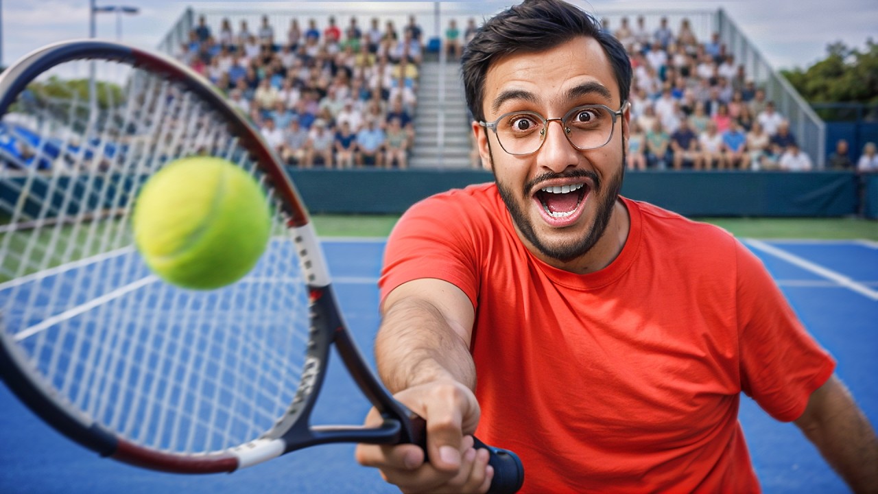 I BECAME A TENNIS PLAYER