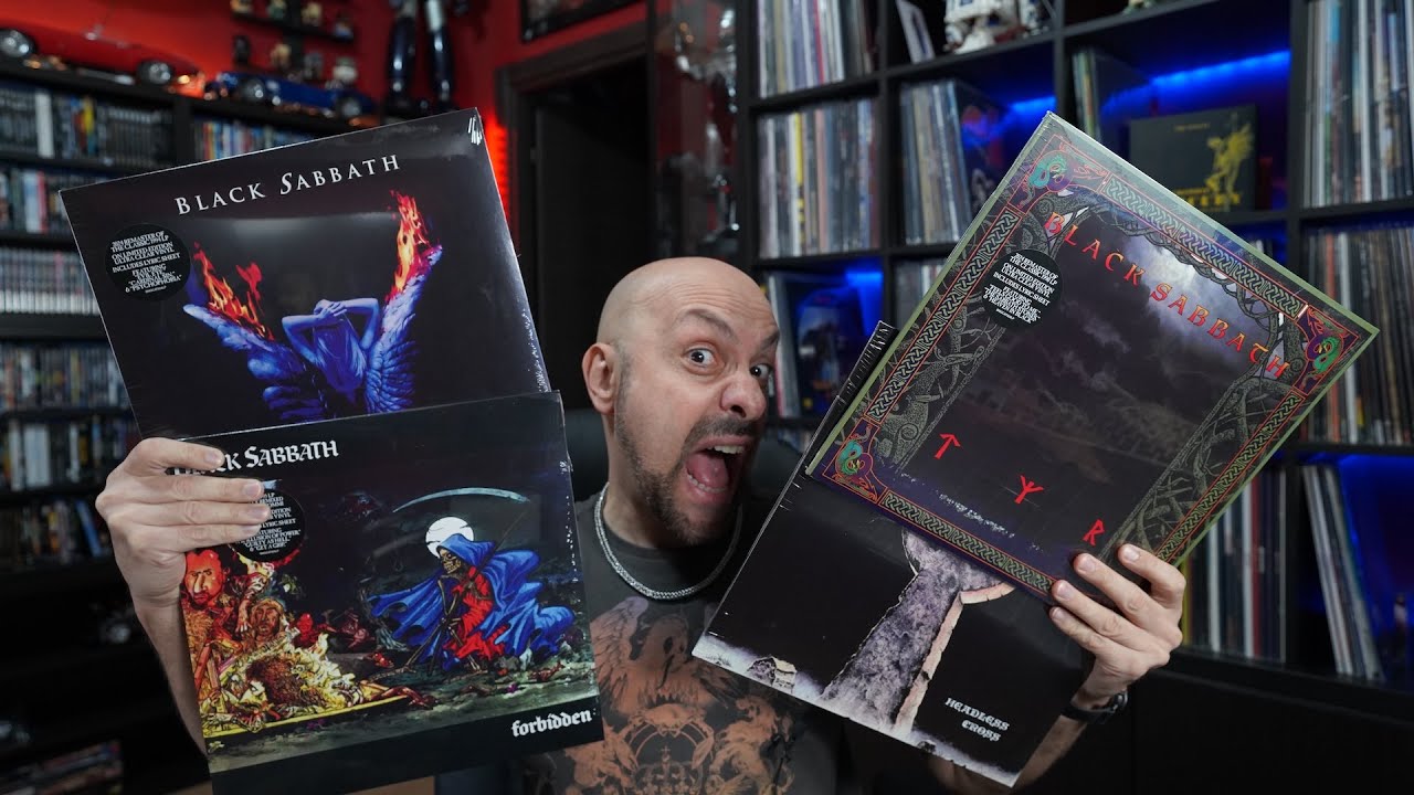 Black Sabbath Remastered Albums – Clear Vinyls!
