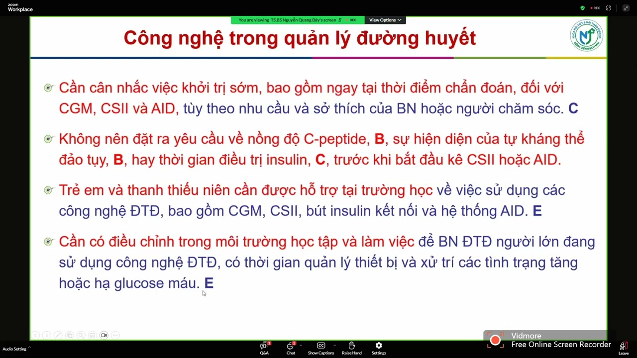 Tổng quan ADA 2026 | Những thay đổi của guideline 2026 | TS. BS. Nguyễn Quang Bảy